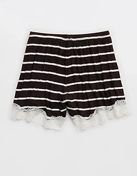 OVERSLEPT by Aerie Real Soft® Ribbed Pajama Short