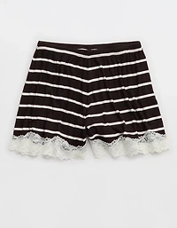 OVERSLEPT by Aerie Real Soft® Ribbed Pajama Short