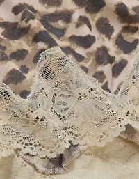 Aerie Night Out Satin Lace Boxer