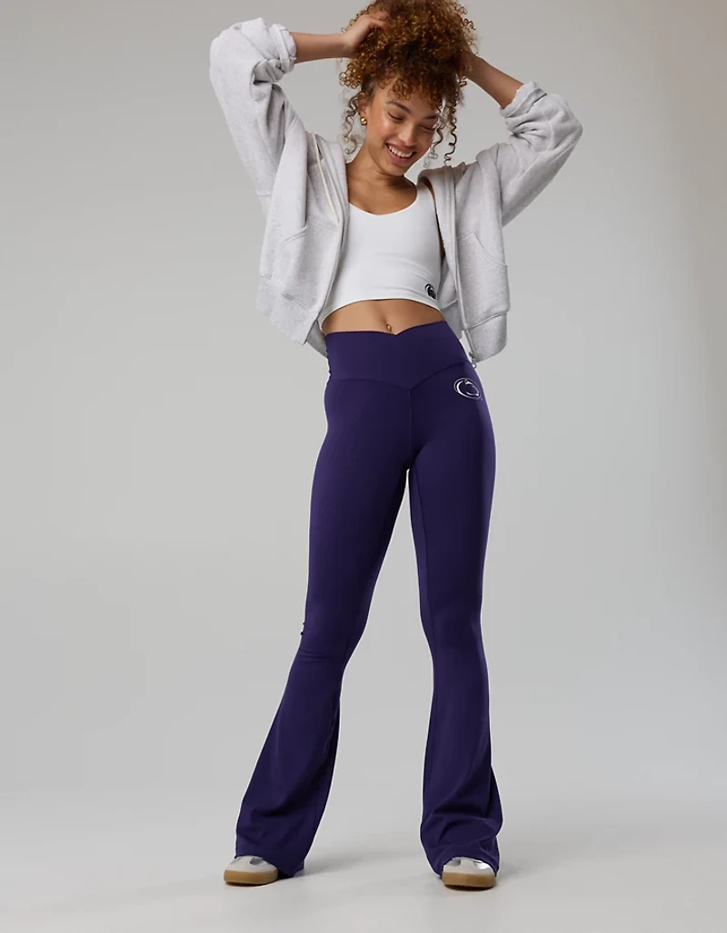 OFFLINE By Aerie Crossover Flare Legging
