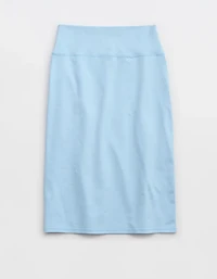 OFFLINE By Aerie The Hugger Midi Skirt