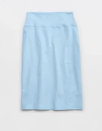 OFFLINE By Aerie The Hugger Midi Skirt