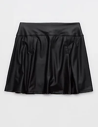 OFFLINE By Aerie Real Luxe Faux Leather Mini Skirt
