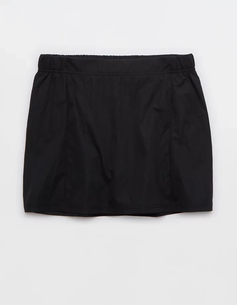 OFFLINE By Aerie Nylon Mini Skirt