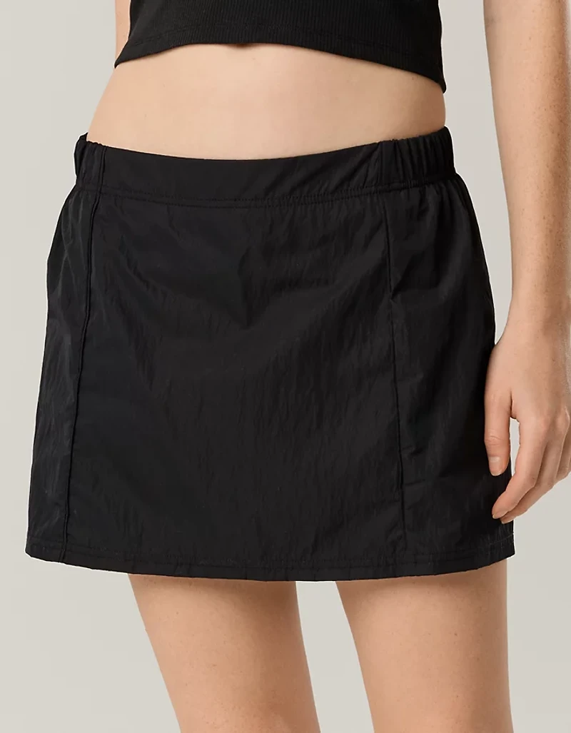 OFFLINE By Aerie Nylon Mini Skirt