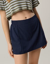 OFFLINE By Aerie Nylon Mini Skirt