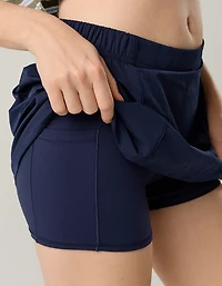 OFFLINE By Aerie Nylon Mini Skirt