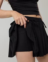 OFFLINE By Aerie Pleated Bow Skirt