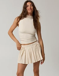 OFFLINE By Aerie Pleated Bow Skirt