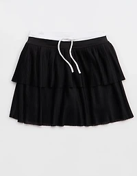OFFLINE By Aerie Real Me Pleated Mesh Skort