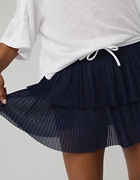OFFLINE By Aerie Real Me Pleated Mesh Skort
