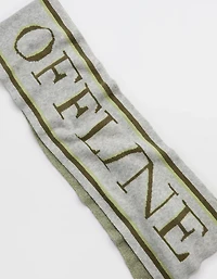 OFFLINE By Aerie Print Blanket Scarf