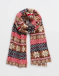 OFFLINE By Aerie Print Blanket Scarf