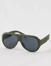 OFFLINE By Aerie Pilot Sunglasses