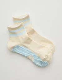 OFFLINE By Aerie x LUCKY HONEY Boyfriend Grip Socks