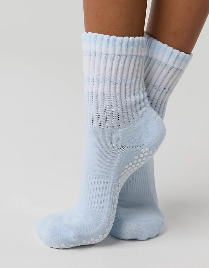 OFFLINE By Aerie x LUCKY HONEY Chunky Crew Grip Socks
