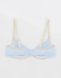 Show Off Vintage Lace Plunge Push Up Bra
