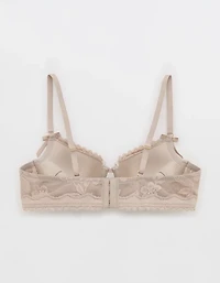Show Off Feeling Femme Lace Plunge Push Up Bra