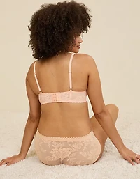 Show Off Feeling Femme Lace Plunge Push Up Bra