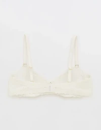 Show Off Vintage Lace Plunge Push Up Bra