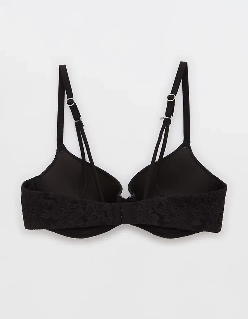 Sunnie Bloom Lace Demi Push Up Bra