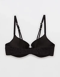 Sunnie Bloom Lace Demi Push Up Bra