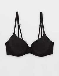 Sunnie Bloom Lace Demi Push Up Bra