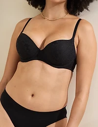 Sunnie Bloom Lace Demi Push Up Bra