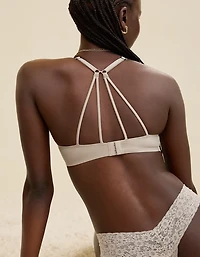 Sunnie Demi Push Up Strappy Back Bra