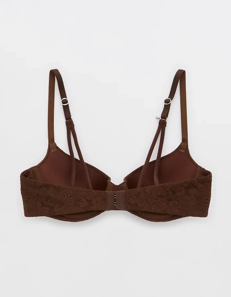 Sunnie Bloom Lace Demi Push Up Bra