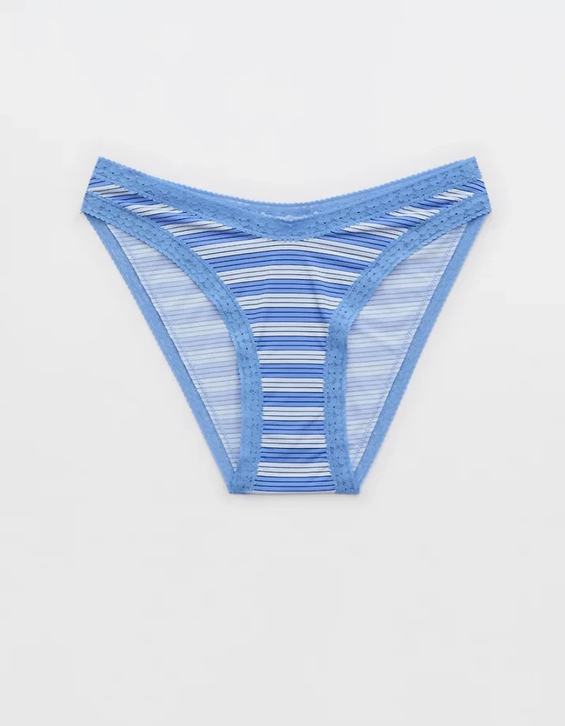 SMOOTHEZ Microfiber Lace Bikini Underwear