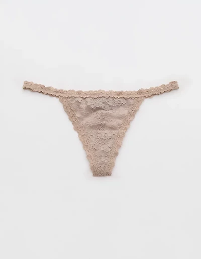 Show Off Vintage Lace String Thong Underwear