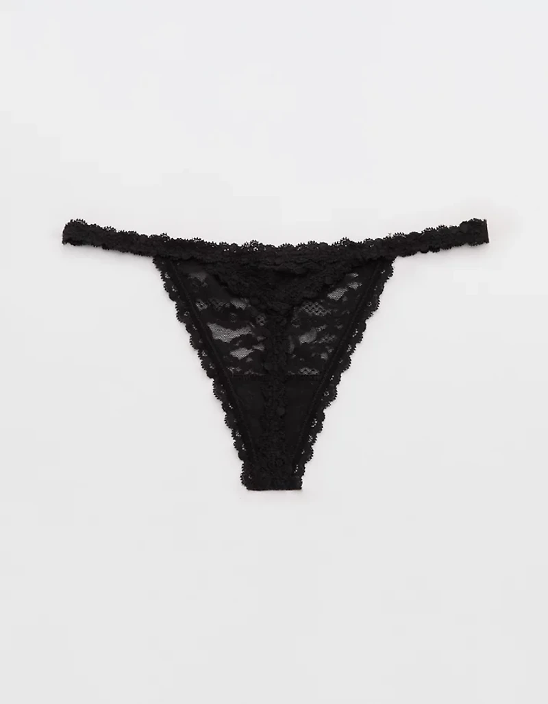 Show Off Vintage Lace String Thong Underwear