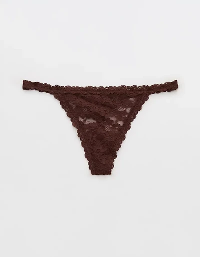 Show Off Vintage Lace String Thong Underwear