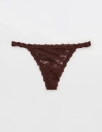 Show Off Vintage Lace String Thong Underwear