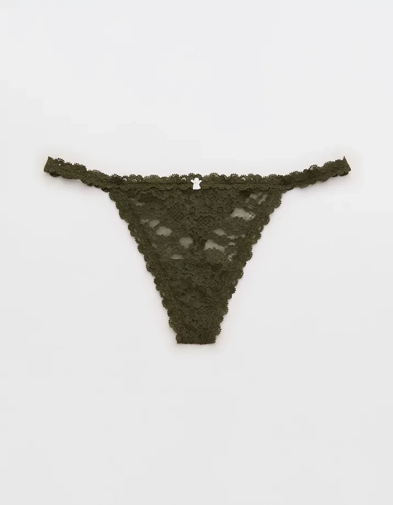 Show Off Vintage Lace String Thong Underwear