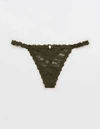 Show Off Vintage Lace String Thong Underwear