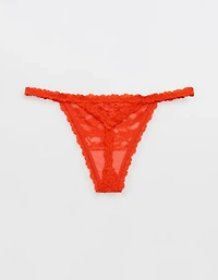 Show Off Vintage Lace String Thong Underwear