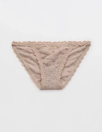 Show Off Vintage Lace String Bikini Underwear