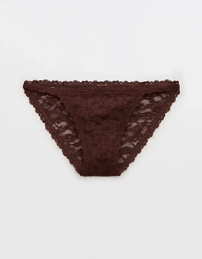 Show Off Vintage Lace String Bikini Underwear