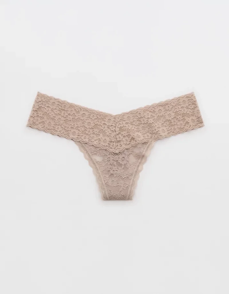 Show Off Vintage Lace Thong Underwear