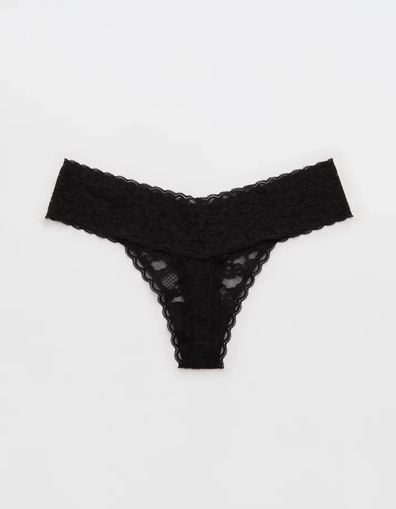 Show Off Vintage Lace Thong Underwear