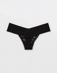Show Off Vintage Lace Thong Underwear