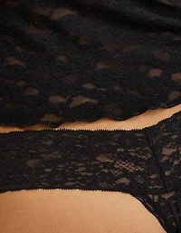 Show Off Vintage Lace Thong Underwear