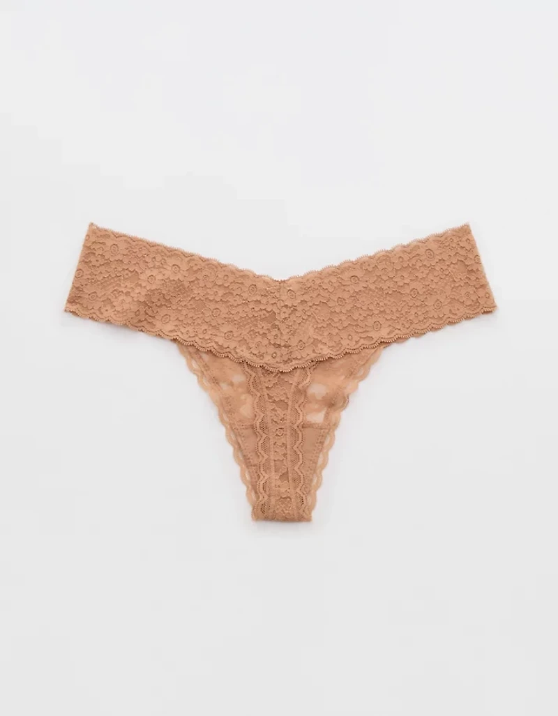 Show Off Vintage Lace Thong Underwear