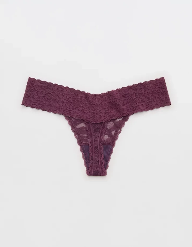 Show Off Vintage Lace Thong Underwear