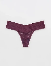 Show Off Vintage Lace Thong Underwear