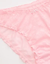 Show Off Heart Mesh Bloomer Underwear