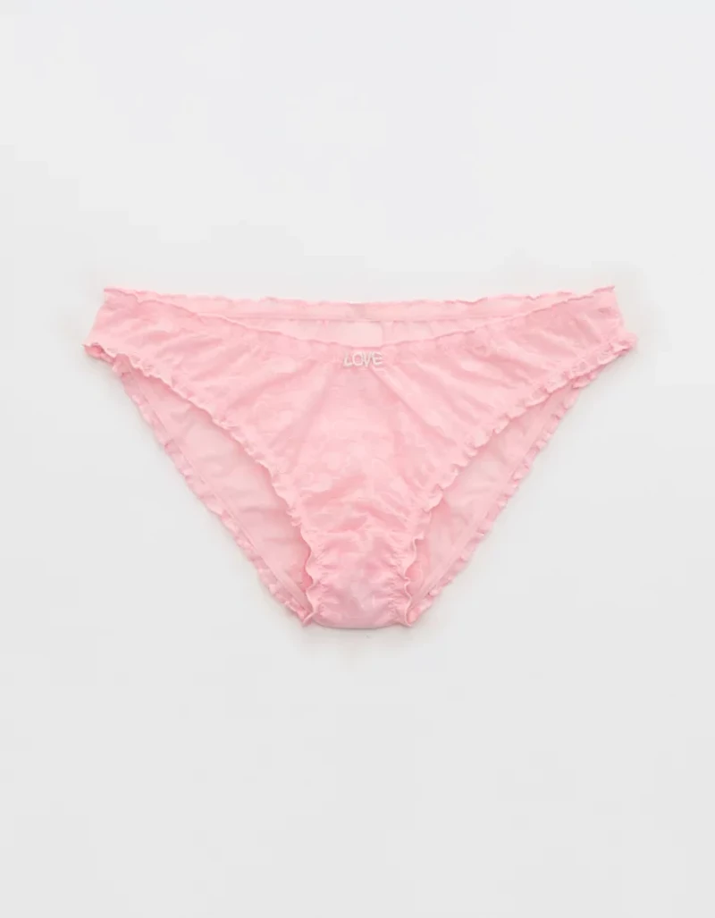 Show Off Heart Mesh Bloomer Underwear