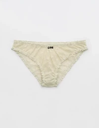Show Off Heart Mesh Bloomer Underwear